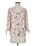 Renee C. Ivory 3/4 Sleeve Blouse Size S - photo 1