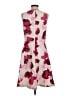 Donna Morgan 100% Polyester Floral Pink Cocktail Dress Size 8 - photo 2
