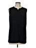 Laura Ashley Black Sleeveless Top Size L (petite) - photo 1