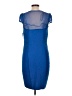 ICE 100% Nylon Blue Cocktail Dress Size 12 - photo 2