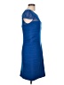 ICE 100% Nylon Blue Cocktail Dress Size 12 - photo 4