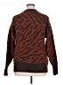 Ava & Viv Animal Print Brown Pullover Sweater Size 14 (X) - photo 2