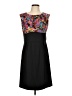 AB Studio 100% Polyester Graphic Black Cocktail Dress Size 12 - photo 1