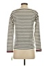 Talbots 100% Cotton Stripes Ivory Pullover Sweater Size P (petite) - photo 2