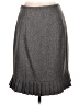 Worthington 100% Polyester Chevron-herringbone Gray Formal Skirt Size 12 - photo 2