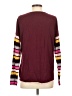 Boden Color Block Burgundy Pullover Sweater Size S - photo 2