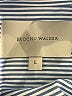 Brochu Walker Stripes Blue Sleeveless Blouse Size L - photo 6