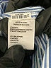 Brochu Walker Stripes Blue Sleeveless Blouse Size L - photo 7