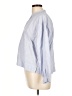 Everlane Stripes Blue Long Sleeve Blouse Size 12 - photo 5