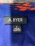 A. Byer 100% Polyester Print Blue Casual Dress Size S - photo 7