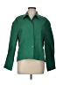 Naked Zebra 100% Polyester Green 3/4 Sleeve Blouse Size L - photo 1