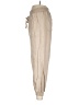 Love Tree Solid Tan Linen Pants Size M - photo 5