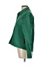 Naked Zebra 100% Polyester Green 3/4 Sleeve Blouse Size L - photo 5