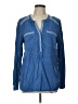 Eddie Bauer Blue Long Sleeve Blouse Size L - photo 1
