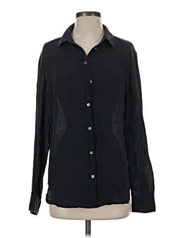 OUTERKNOWN Long Sleeve Blouse (view 1)