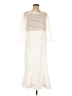 ASHRO 100% Polyester Ivory Casual Dress Size L - photo 1