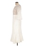 ASHRO 100% Polyester Ivory Casual Dress Size L - photo 5