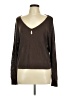 MNG Brown Long Sleeve Henley Size M - photo 1