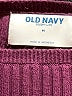Old Navy Burgundy Pullover Sweater Size M - photo 7