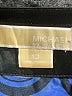 MICHAEL Michael Kors 100% Polyester Blue 3/4 Sleeve Top Size 10 - photo 7