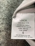Vince. 100% Silk Color Block Ivory Long Sleeve Silk Top Size 6 - photo 8