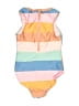 Art Class Stripes Pink One Piece Swimsuit Size 6 - 7 - photo 2