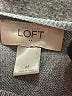 Ann Taylor LOFT Outlet Color Block Gray Pullover Sweater Size M - photo 4