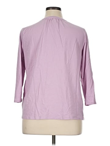 Lands' End 3/4 Sleeve Blouse (view 2)