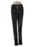 Clara Sun Woo Metallic Black Casual Pants Size S - photo 2