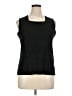 misook 100% Acrylic Black Sleeveless Top Size XL - photo 1