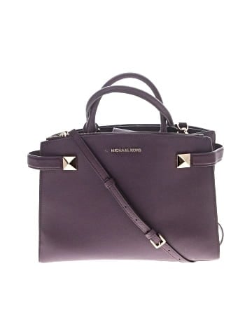 MICHAEL Michael Kors Leather Satchel (view 1)