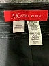 AK Anne Klein Solid Black Formal Skirt Size 6 - photo 4