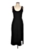 Leith Solid Black Casual Dress Size L - photo 1