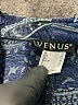 Venus 100% Polyester Paisley Blue Jacket Size 10 - photo 6