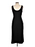 Leith Solid Black Casual Dress Size L - photo 2