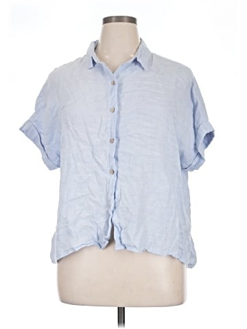 RACHEL Rachel Roy Short Sleeve Blouse (view 1)