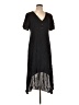 Express 100% Rayon Black Casual Dress Size L - photo 1