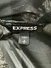 Express 100% Polyester Black Long Sleeve Blouse Size S - photo 7