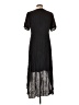 Express 100% Rayon Black Casual Dress Size L - photo 2
