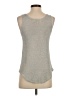 Cache Silver Sleeveless Top Size S - photo 2
