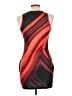 Unbranded Graphic Red Cocktail Dress Size L - photo 2