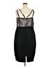 City Chic 100% Polyester Black Cocktail Dress Size 22 Plus (XL) - photo 2