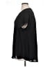 Torrid 100% Polyester Black Short Sleeve Blouse Size 1X Plus (1) - photo 5