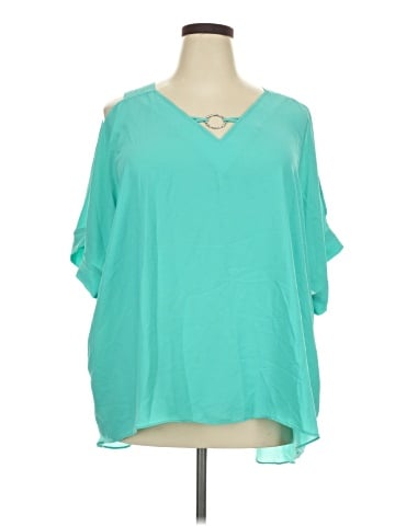 C established 1946 Short Sleeve Blouse (view 1)