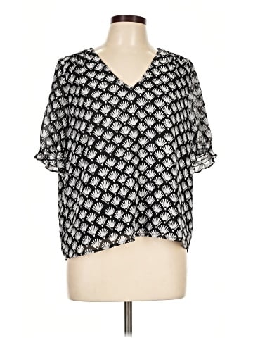 J.Crew Factory Store Short Sleeve Blouse (view 1)
