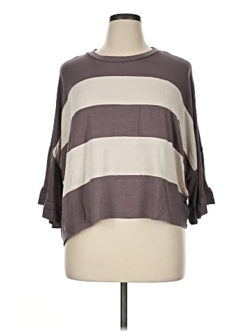 Three Bird Nest 3/4 Sleeve Top (view 1)