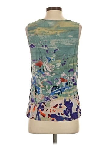 Moulinette Soeurs Sleeveless Silk Top (view 2)