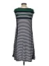 Max Studio Stripes Green Casual Dress Size XS - photo 2