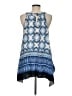 Cato 100% Rayon Blue Sleeveless Blouse Size M - photo 2
