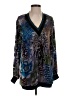Hale Bob Teal Long Sleeve Blouse Size XS - photo 1